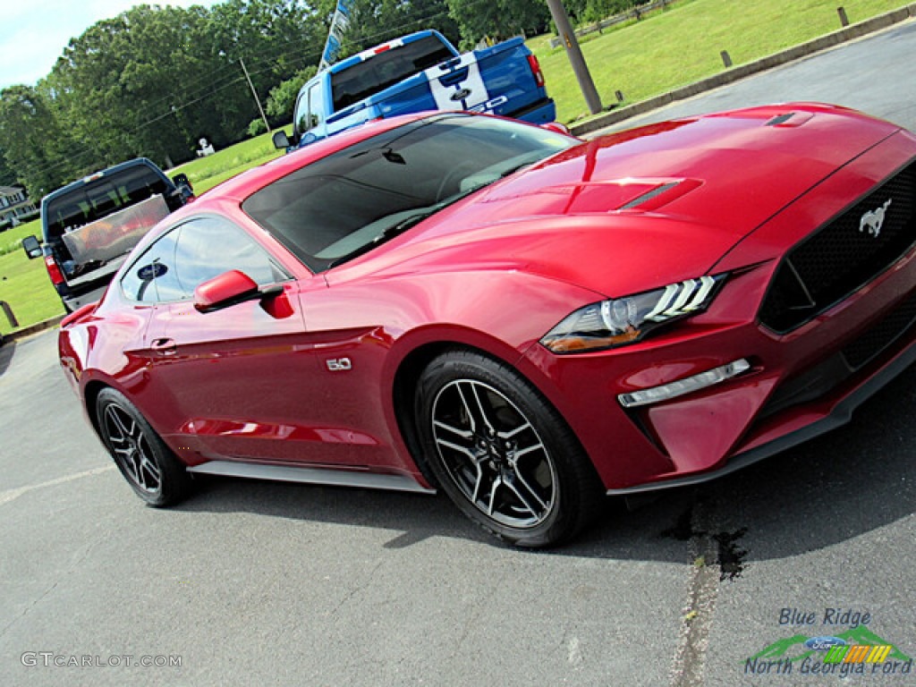 2018 Mustang GT Fastback - Ruby Red / Ebony photo #24