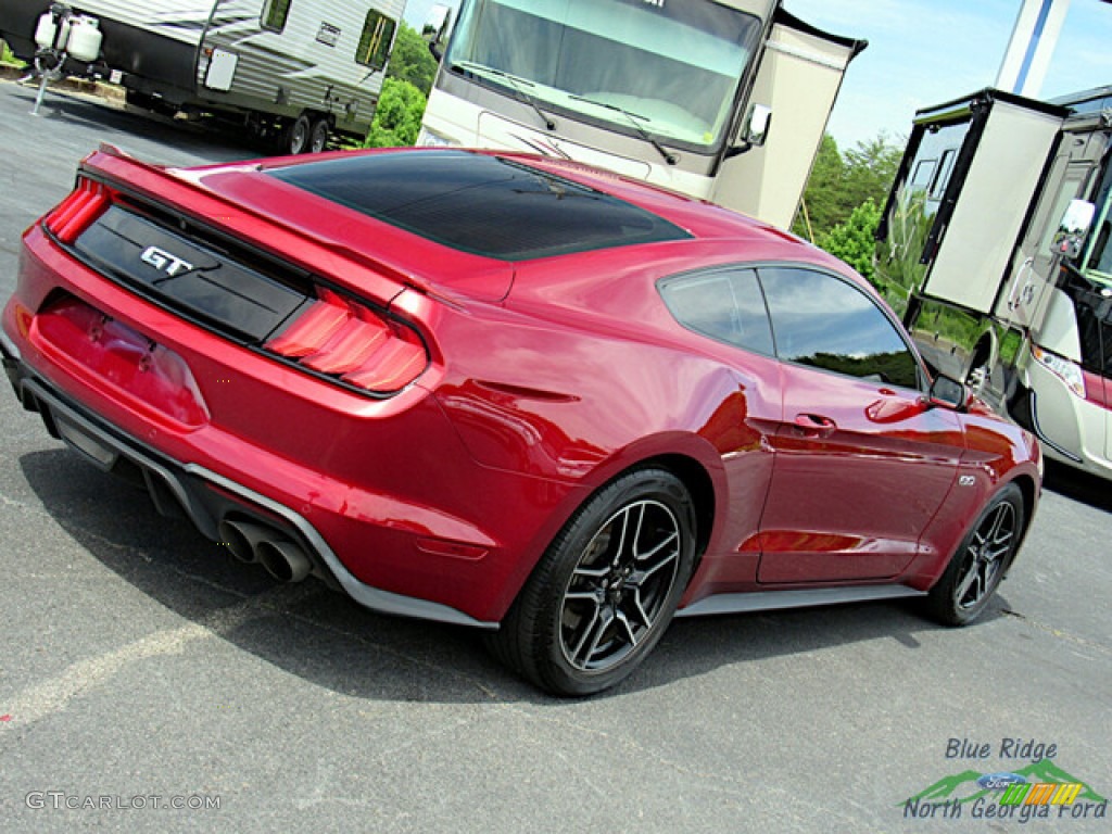 2018 Mustang GT Fastback - Ruby Red / Ebony photo #25