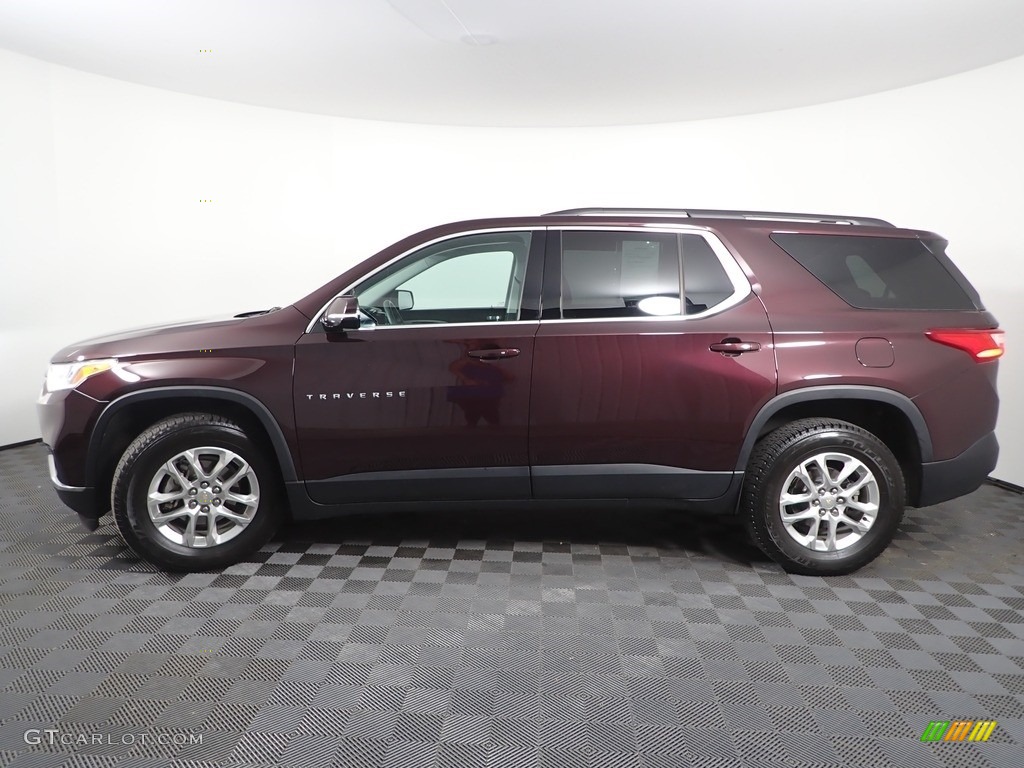 2019 Traverse LT AWD - Cajun Red Tintcoat / Jet Black photo #7