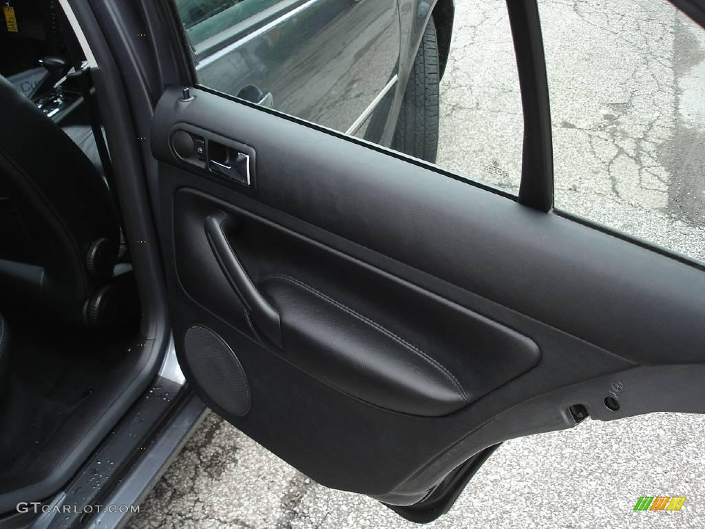 2004 Jetta GLS 1.8T Sedan - Platinum Grey Metallic / Black photo #40