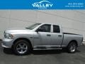 2014 Bright Silver Metallic Ram 1500 Express Quad Cab 4x4  photo #2