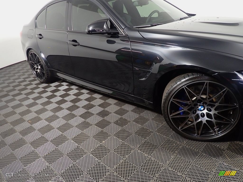 2018 M3 Sedan - Black Sapphire Metallic / Black photo #4
