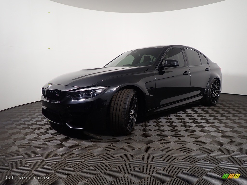 2018 M3 Sedan - Black Sapphire Metallic / Black photo #8