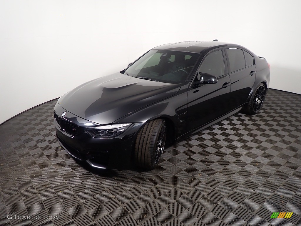 2018 M3 Sedan - Black Sapphire Metallic / Black photo #9