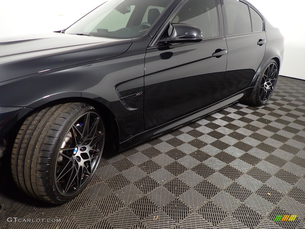2018 M3 Sedan - Black Sapphire Metallic / Black photo #10