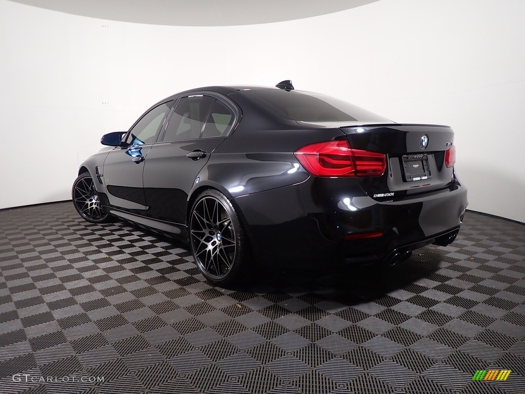 2018 M3 Sedan - Black Sapphire Metallic / Black photo #11