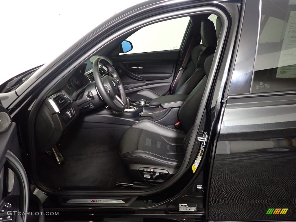 2018 M3 Sedan - Black Sapphire Metallic / Black photo #22