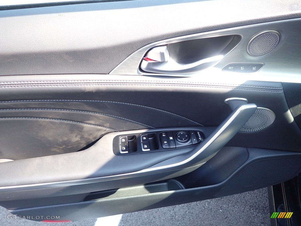 2023 Kia Stinger GT2 Black Door Panel Photo #144394627