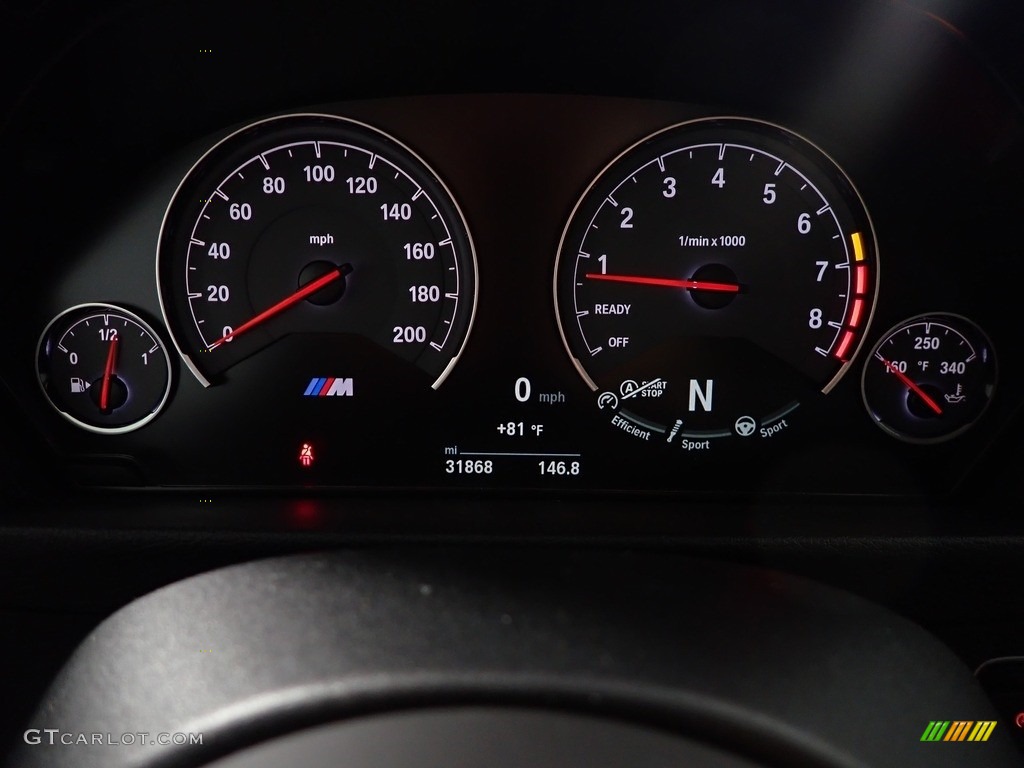2018 M3 Sedan - Black Sapphire Metallic / Black photo #28