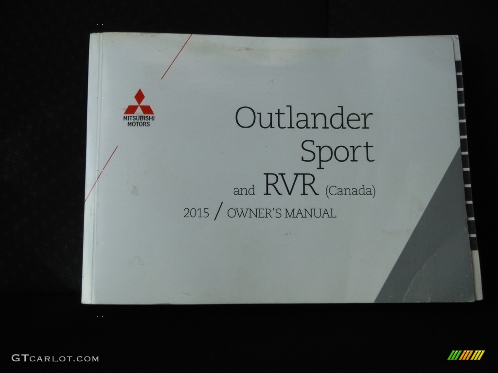 2015 Mitsubishi Outlander Sport ES AWC Books/Manuals Photos