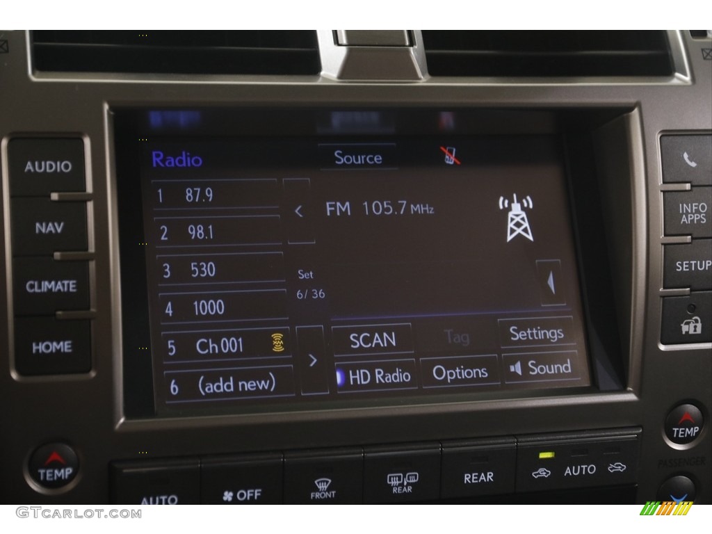 2019 GX 460 - Nebula Gray Pearl / Black photo #12