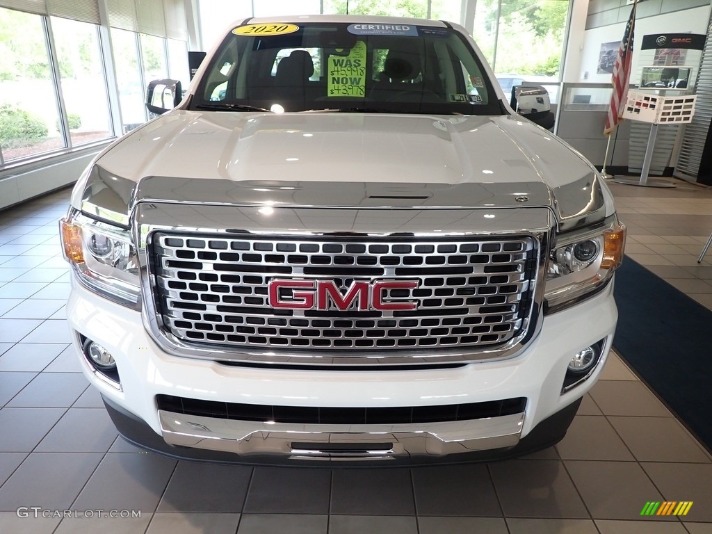 2020 Canyon Denali Crew Cab 4WD - Summit White / Jet Black photo #11