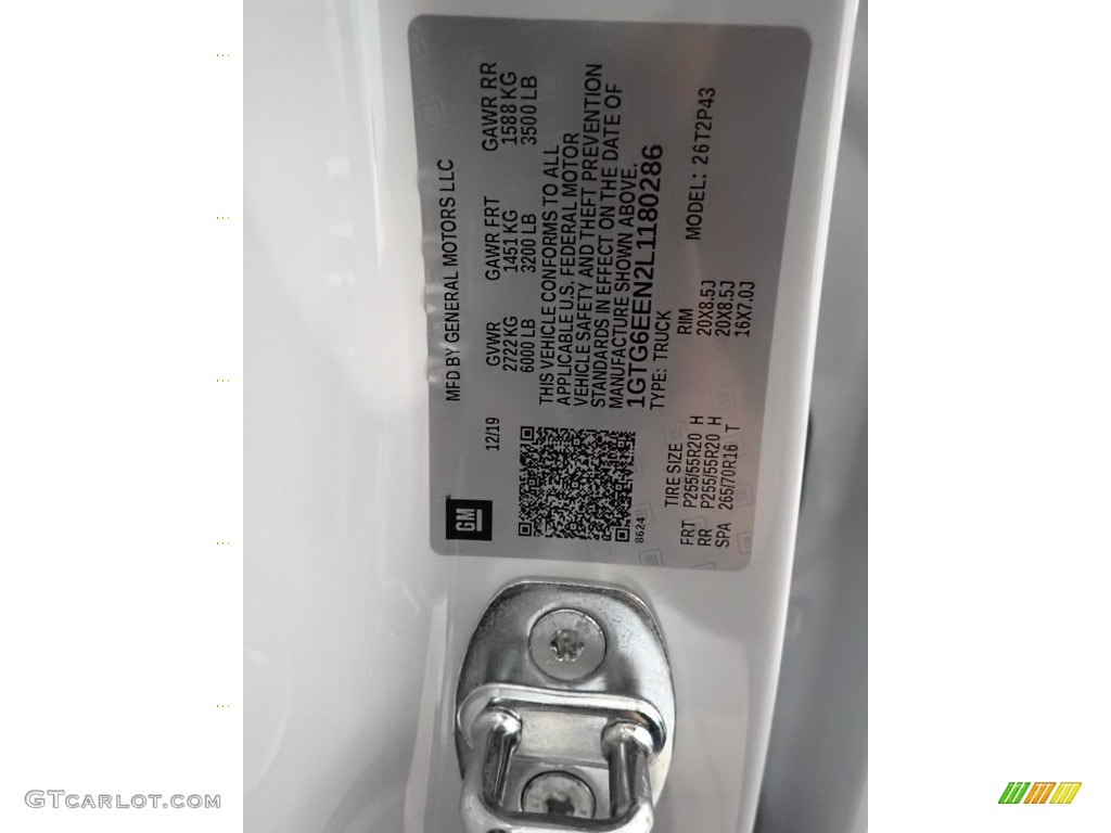 2020 Canyon Denali Crew Cab 4WD - Summit White / Jet Black photo #30