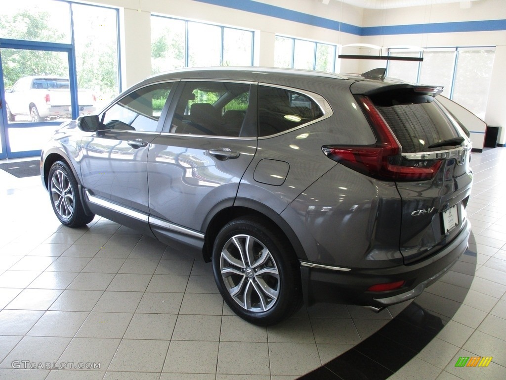 2021 CR-V Touring AWD - Modern Steel Metallic / Black photo #9