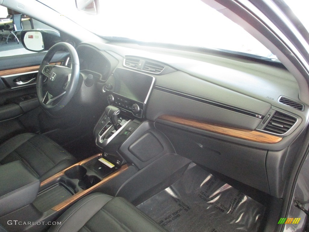 2021 CR-V Touring AWD - Modern Steel Metallic / Black photo #20