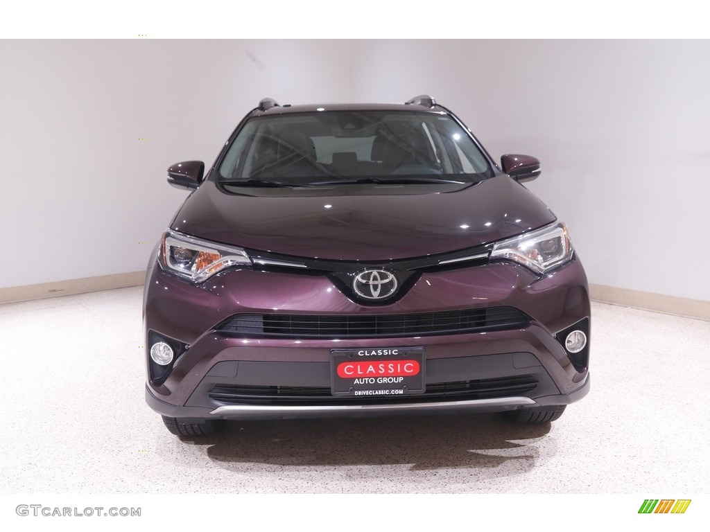 2018 RAV4 Limited AWD - Black / Black photo #2