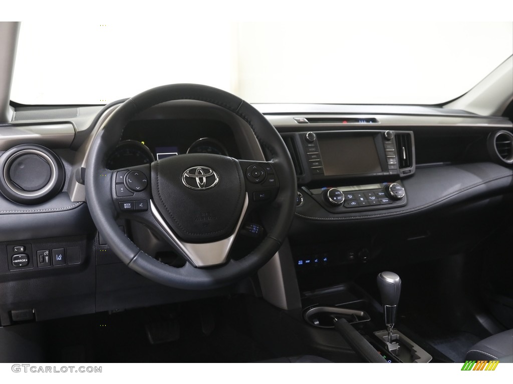2018 RAV4 Limited AWD - Black / Black photo #6