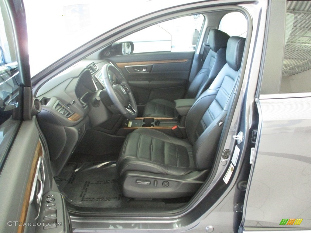 2021 CR-V Touring AWD - Modern Steel Metallic / Black photo #28