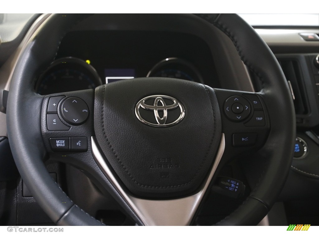 2018 RAV4 Limited AWD - Black / Black photo #7