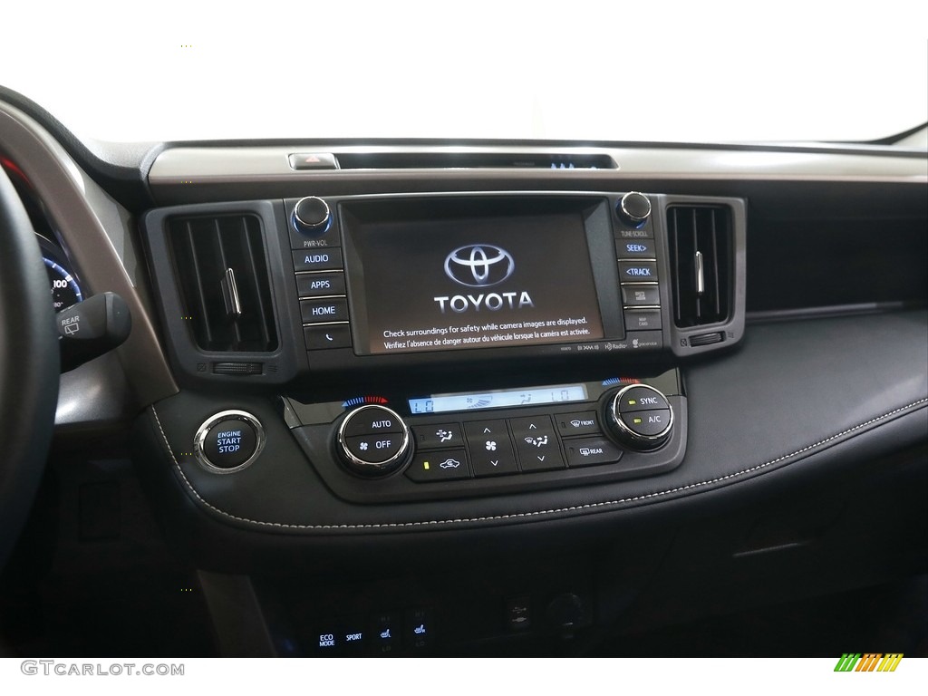 2018 RAV4 Limited AWD - Black / Black photo #9