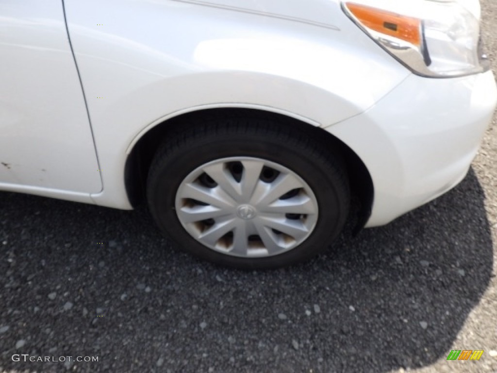 2014 Versa Note SV - Aspen White / Wheat Stone photo #14