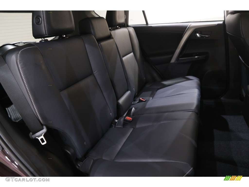 2018 RAV4 Limited AWD - Black / Black photo #17