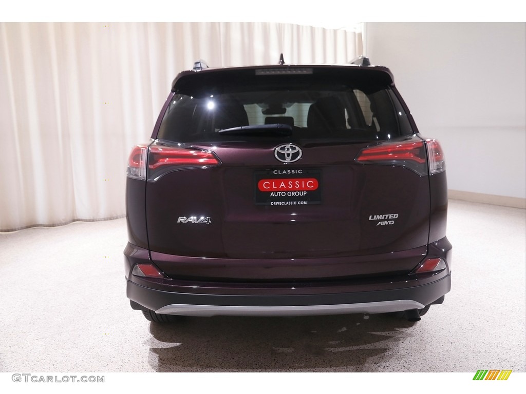 2018 RAV4 Limited AWD - Black / Black photo #19