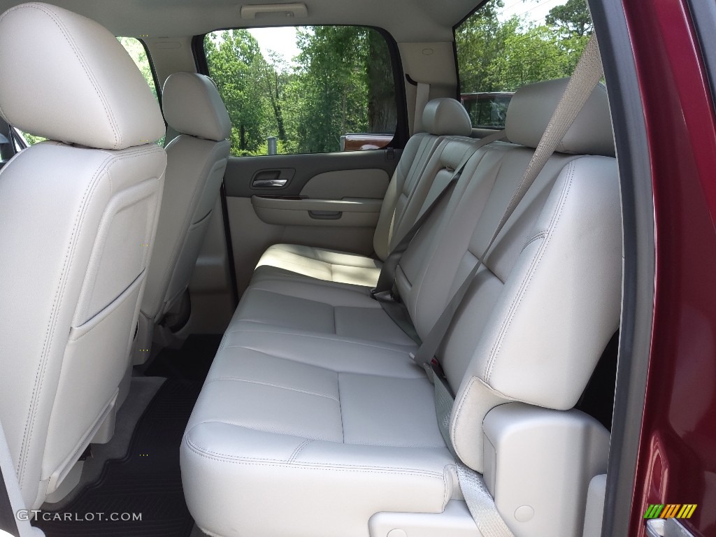 2014 Chevrolet Silverado 2500HD LTZ Crew Cab Rear Seat Photo #144397721