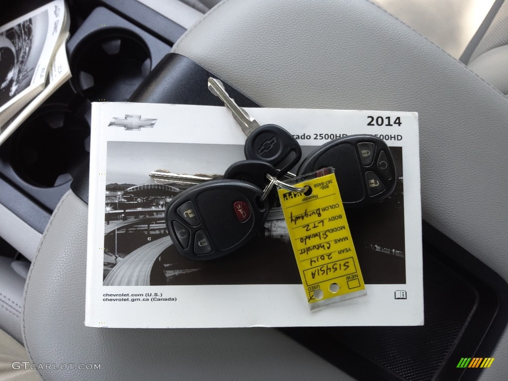 2014 Chevrolet Silverado 2500HD LTZ Crew Cab Keys Photo #144397924