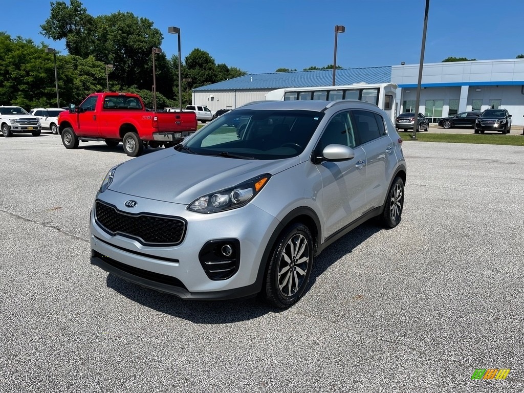 2017 Sportage EX - Sparkling Silver / Black photo #1