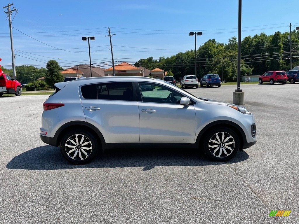 Sparkling Silver 2017 Kia Sportage EX Exterior Photo #144399063