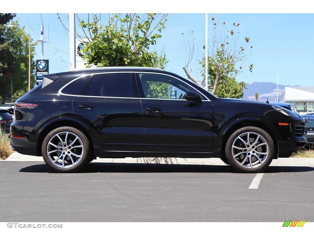 Black 2021 Porsche Cayenne Standard Cayenne Model Exterior Photo #144399066