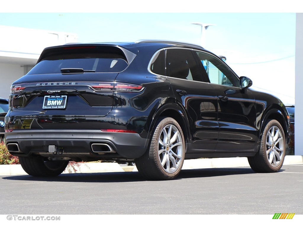 2021 Cayenne  - Black / Black/Mojave Beige photo #5