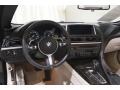 Ivory White 2015 BMW 6 Series 650i xDrive Convertible Dashboard