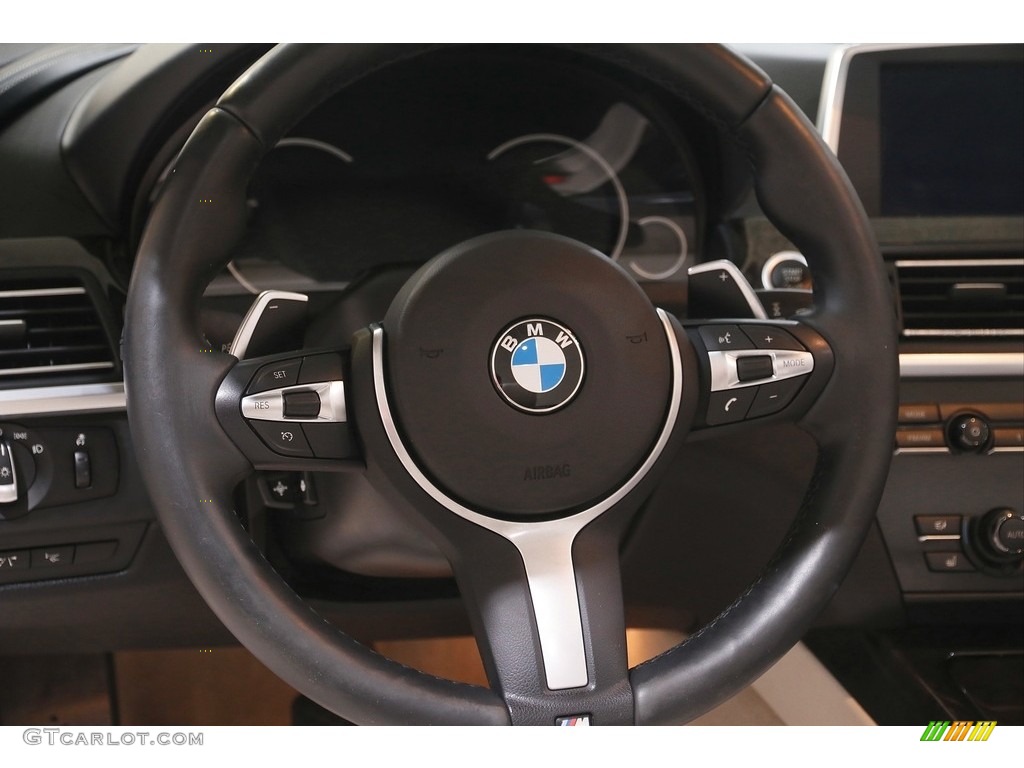 2015 BMW 6 Series 650i xDrive Convertible Steering Wheel Photos