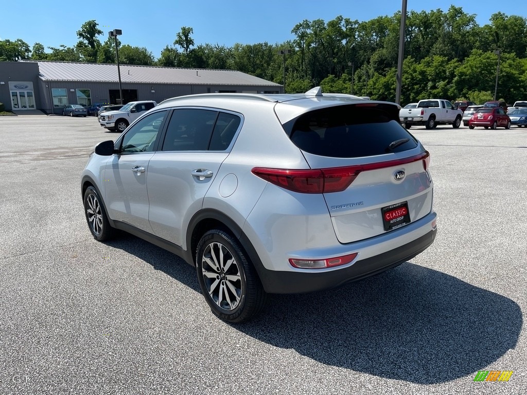 Sparkling Silver 2017 Kia Sportage EX Exterior Photo #144399141