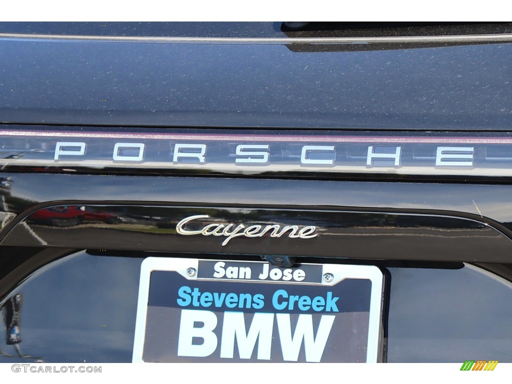 2021 Cayenne  - Black / Black/Mojave Beige photo #7