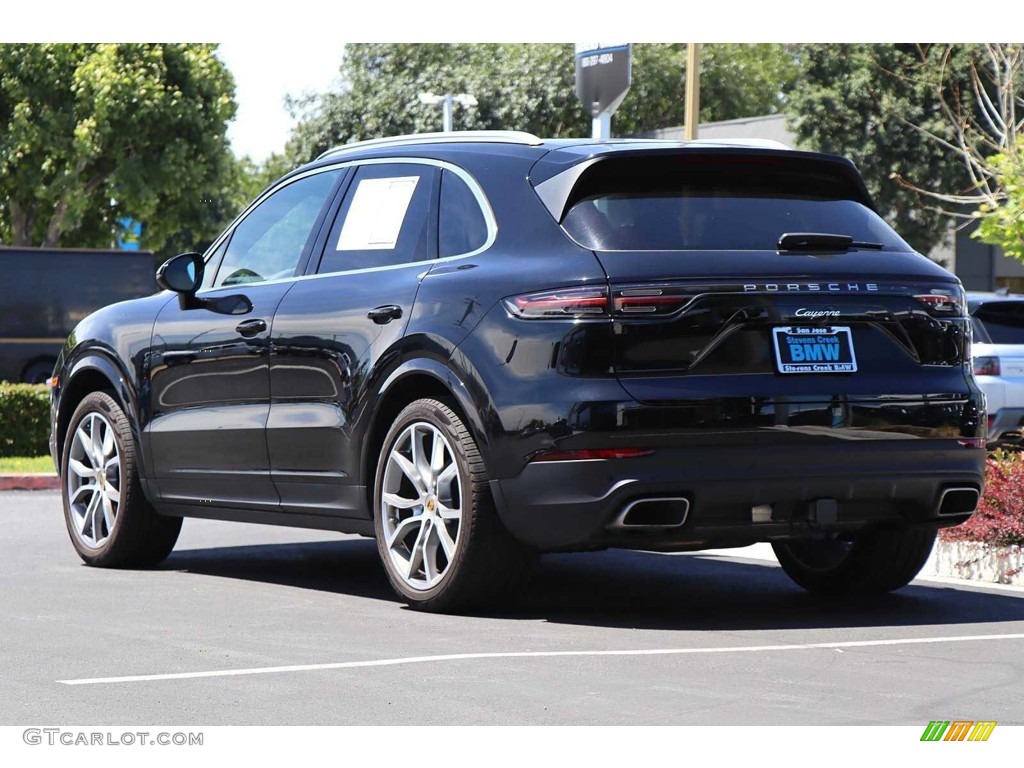 2021 Cayenne  - Black / Black/Mojave Beige photo #8