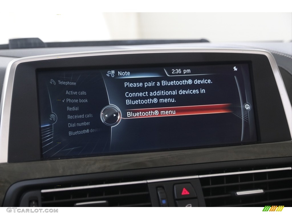 2015 6 Series 650i xDrive Convertible - Carbon Black Metallic / Ivory White photo #12