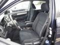 2010 Honda CR-V Black Interior Front Seat Photo