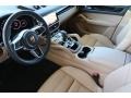 Black/Mojave Beige Front Seat Photo for 2021 Porsche Cayenne #144399291