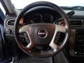 Ebony 2013 GMC Sierra 2500HD SLT Extended Cab 4x4 Steering Wheel