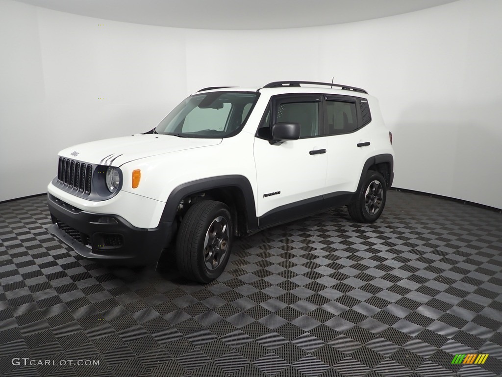 2018 Renegade Sport 4x4 - Alpine White / Black photo #4