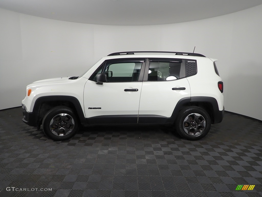 2018 Renegade Sport 4x4 - Alpine White / Black photo #5