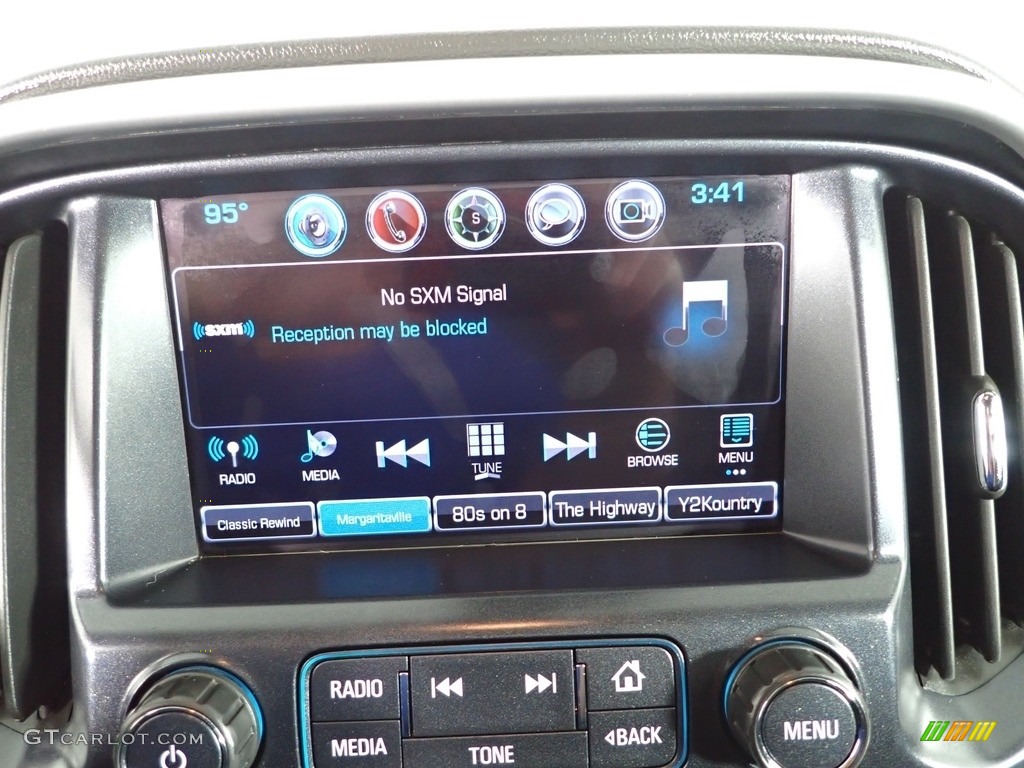 2018 GMC Canyon SLT Crew Cab 4x4 Controls Photo #144400083
