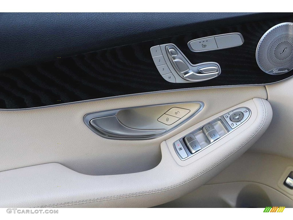 2016 C 300 Sedan - Lunar Blue Metallic / Silk Beige/Black photo #17