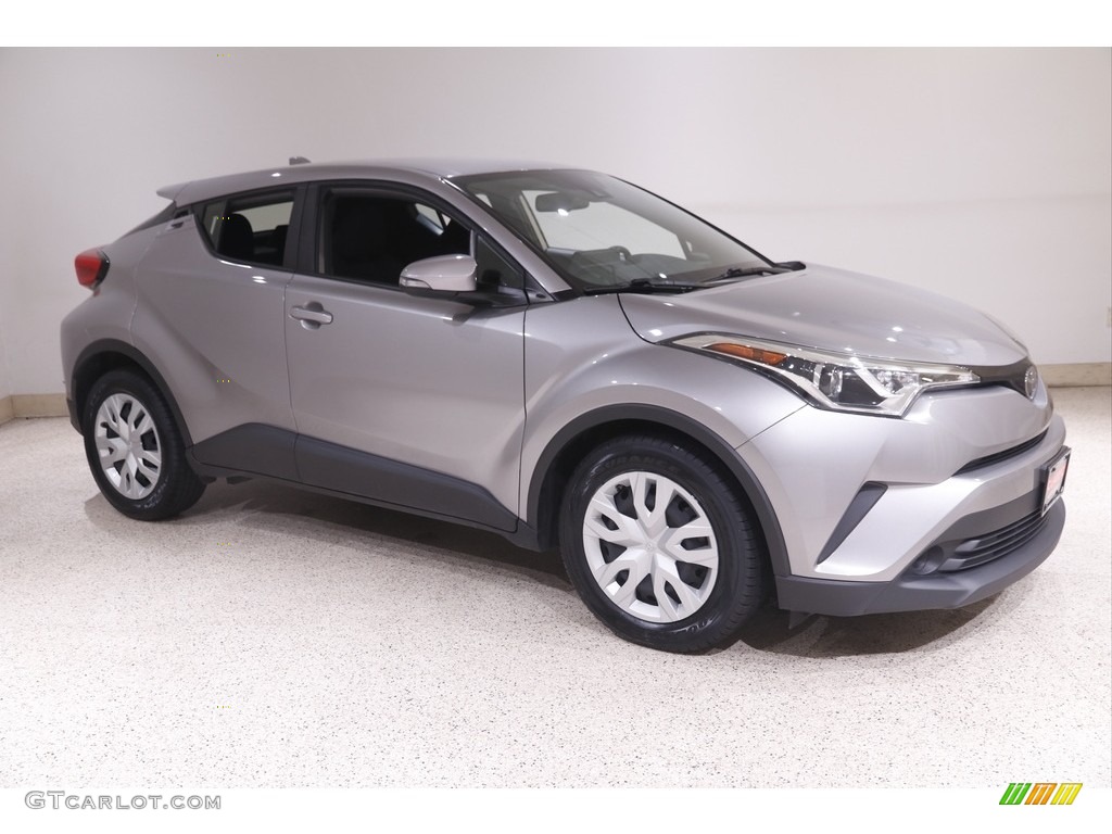2019 C-HR LE - Silver Knockout Metallic / Black photo #1