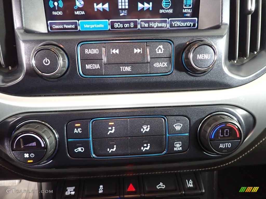 2018 GMC Canyon SLT Crew Cab 4x4 Controls Photo #144400539