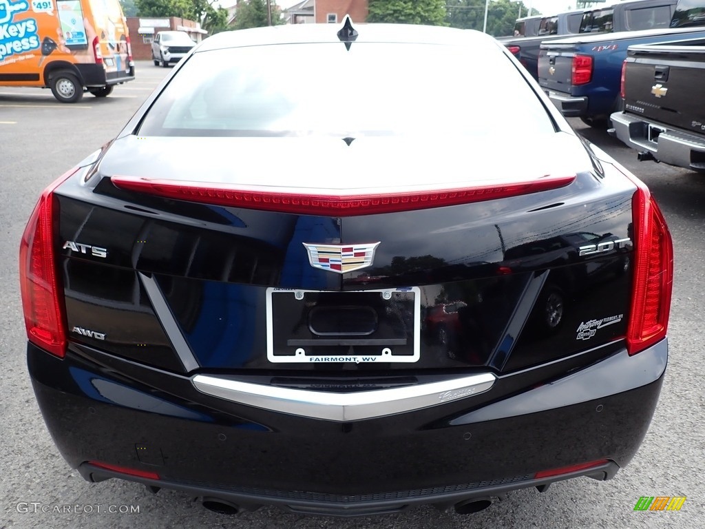 2017 ATS Luxury AWD - Black Raven / Light Platinum w/Jet Black Accents photo #4