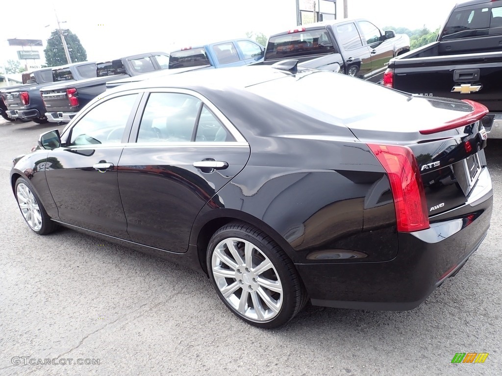 2017 ATS Luxury AWD - Black Raven / Light Platinum w/Jet Black Accents photo #6